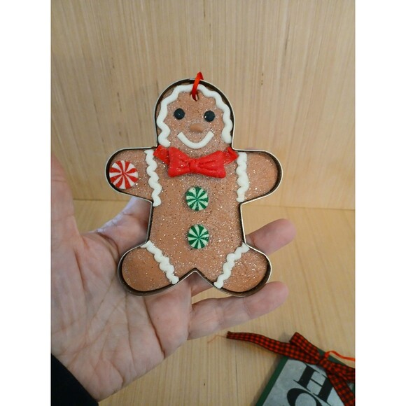 Christmas Ornament Bundle Set of 5 Holiday Tree Decorations - Picture 7 of 10